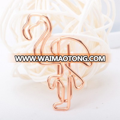 Flamingo Shape Bookmark Paper Clips for Office School Stationery Supplies