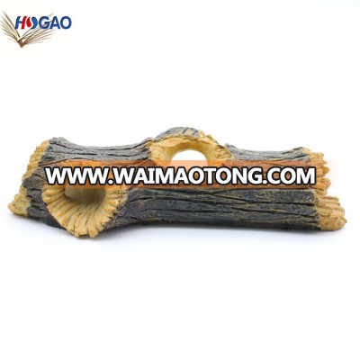 Direct cheap custom made resin old wood for home decoration