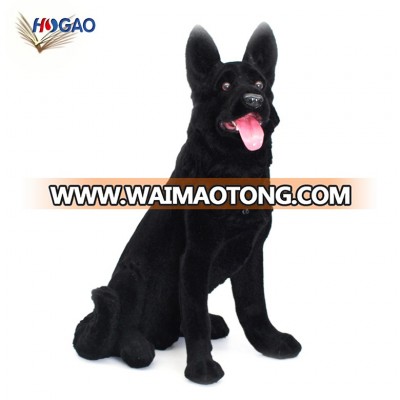 2019 Brand new wholesale resin black dog statues