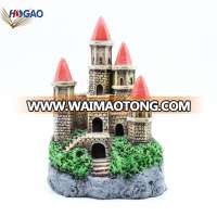 China supplier home decor statue resin miniature building model