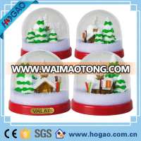 Plastic Photo Snow Globe Christmas Decoration